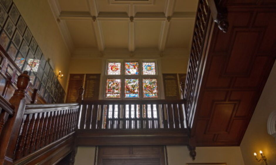 Finchley Golf Club inside clubhouse