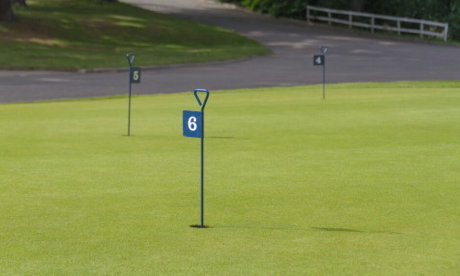 Finchley Golf Club putting green