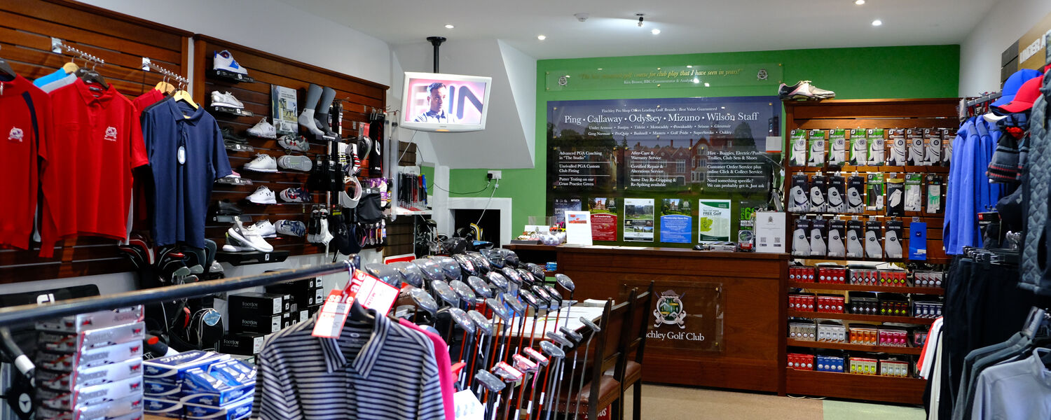 Bewustzijn replica Tonen The Pro Shop :: Finchley Golf Club, North London